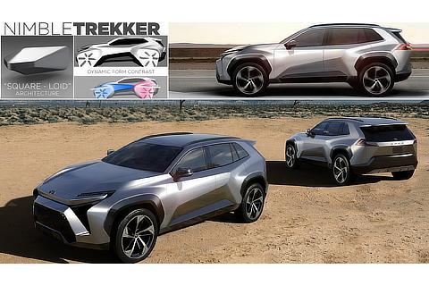RAV4　初期アイデアスケッチ