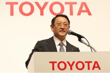 Toyota President Akio Toyoda