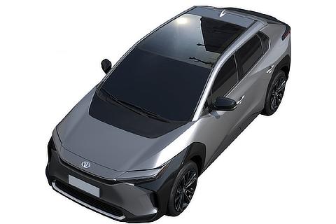 bZ4X roof solar panel (Prototype vehicle)