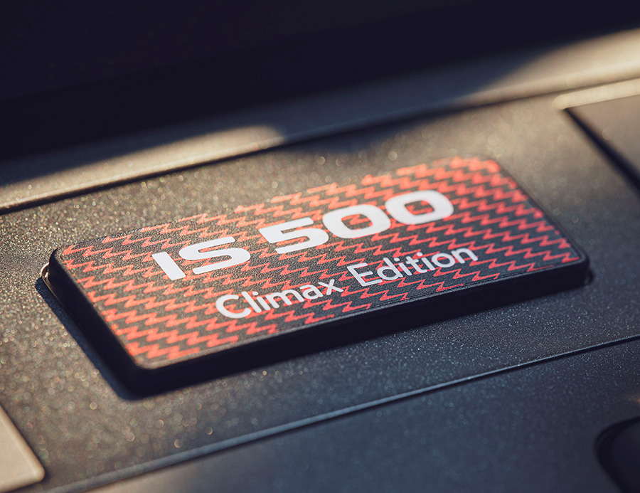 特別仕様車“Climax Edition”プレート